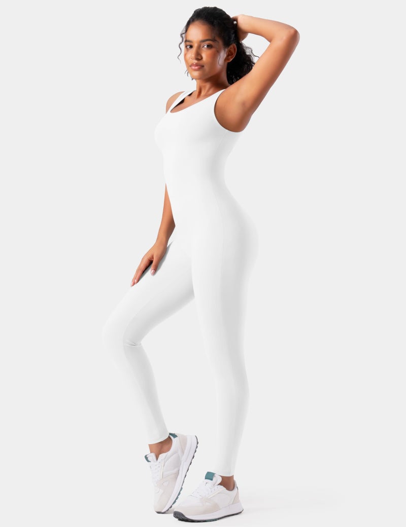 Speerise Women Rompers Jumpsuits Leotards Bodysuit One Piece Tank Top Outfit â€“ Tummy Control Workout Jumpers Body Suits Sleeveless activewear jumpsuit with light compressionâ€”ideal for performance and layering - Image 2